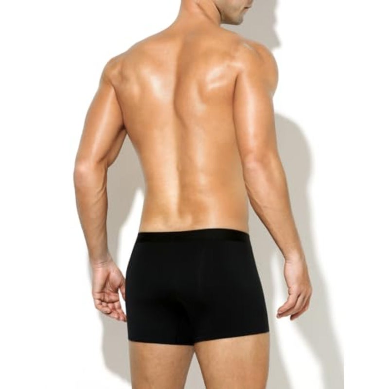 Underwear for Men 4 Pack Breathable Modal Boxer Briefs Silky Trunks - Image 5