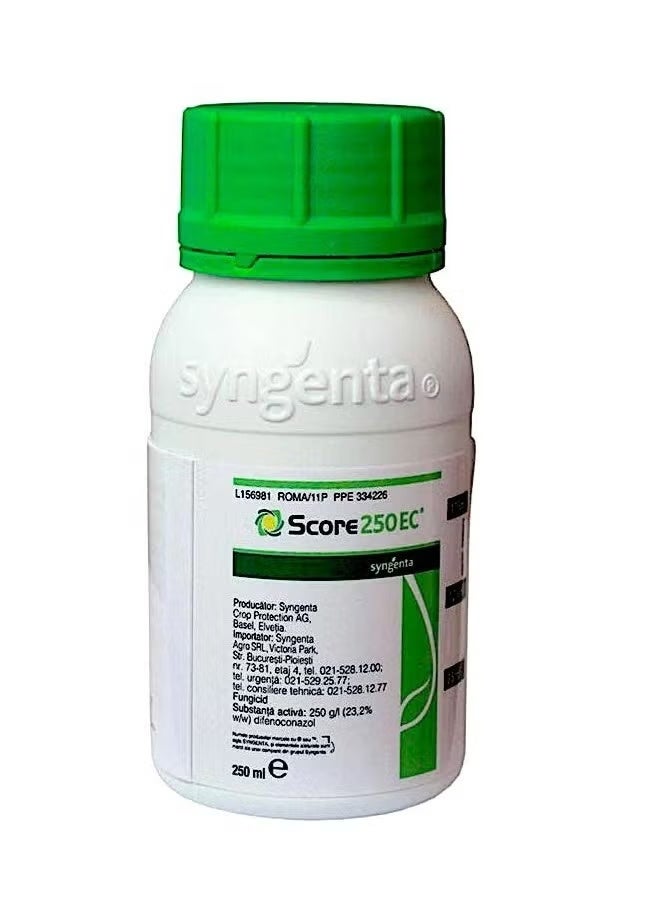 syngenta Score Fungicide Emulsifiable Concentrate an MOCCAE Approved Fungicide for Plants Made in Germany No.1 Choice of Gardeners  250ml