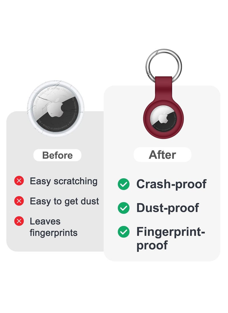 AirTag case with key ring