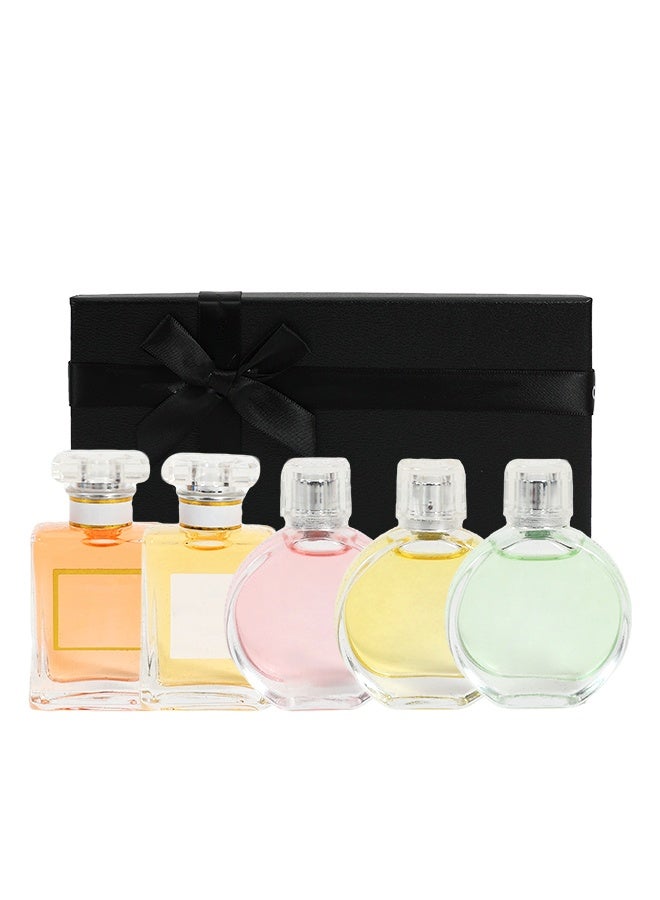 MARK HIM 5PCS Mini Eau de Parfum Gift Set, Perfume Sampler Kit for Women, Long-Lasting Concentrated Fragrance, Travel Size Portable Cologne, Luxury Gift for Birthday, Valentine’s Day, Anniversary, Wedding, Daily Dating Office Outdoor - Image 1