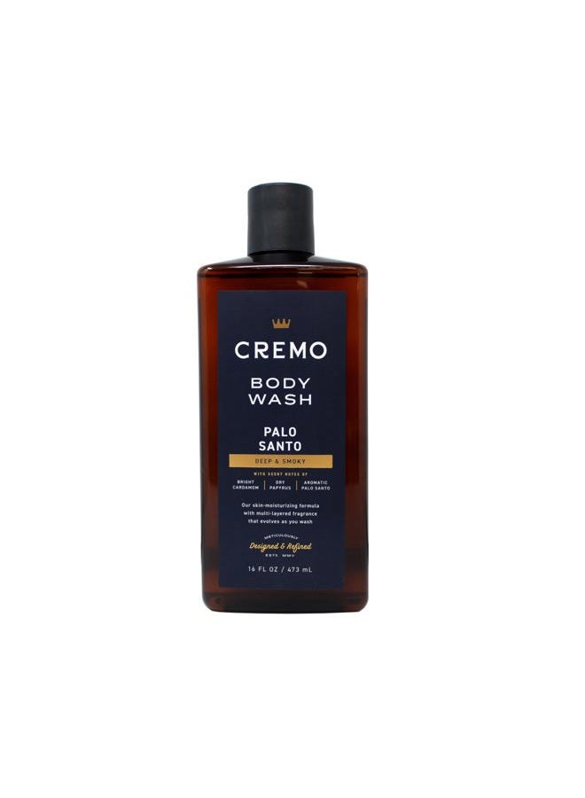 cremo مجموعة غسول الجسم، 16 أونصة سائلة - بالو سانتو، برغموت إيطالي، كهرمان ذهبي، تركيبة مرطبة للبشرة، 16 أونصة سائلة لكل منها - Image 2