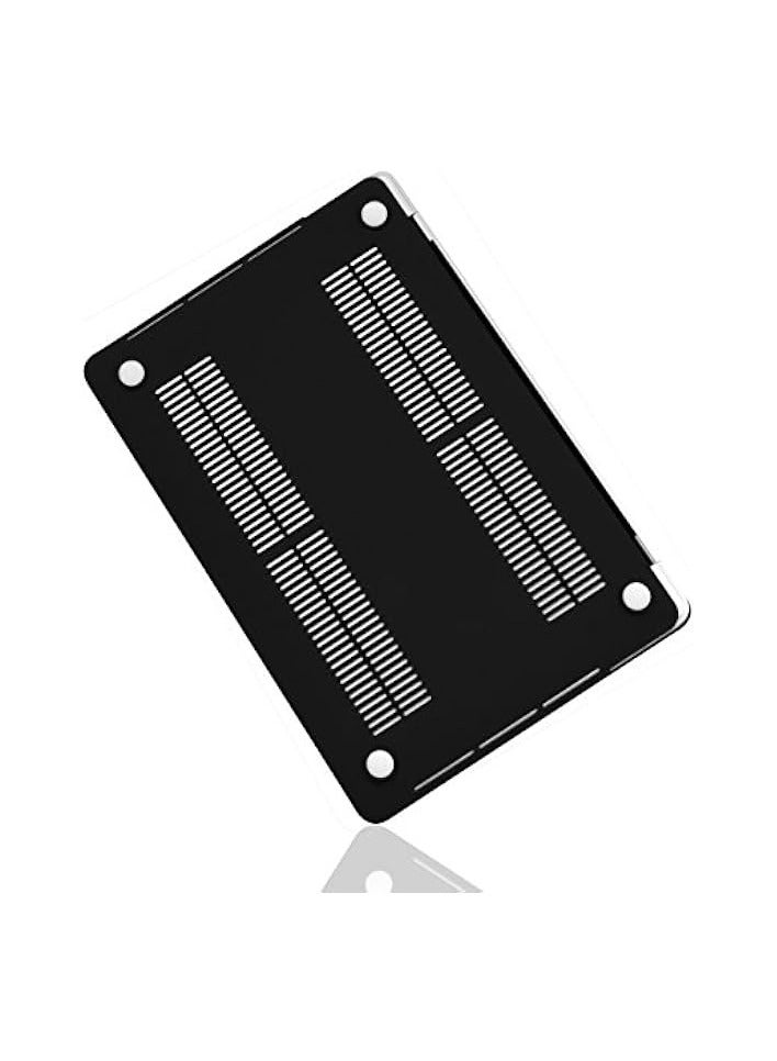 PROMASS Rubberized Matte Hard Cover for Apple MacBook Pro A1989 A1706/A1708 (Black, 13in)  - Image 5