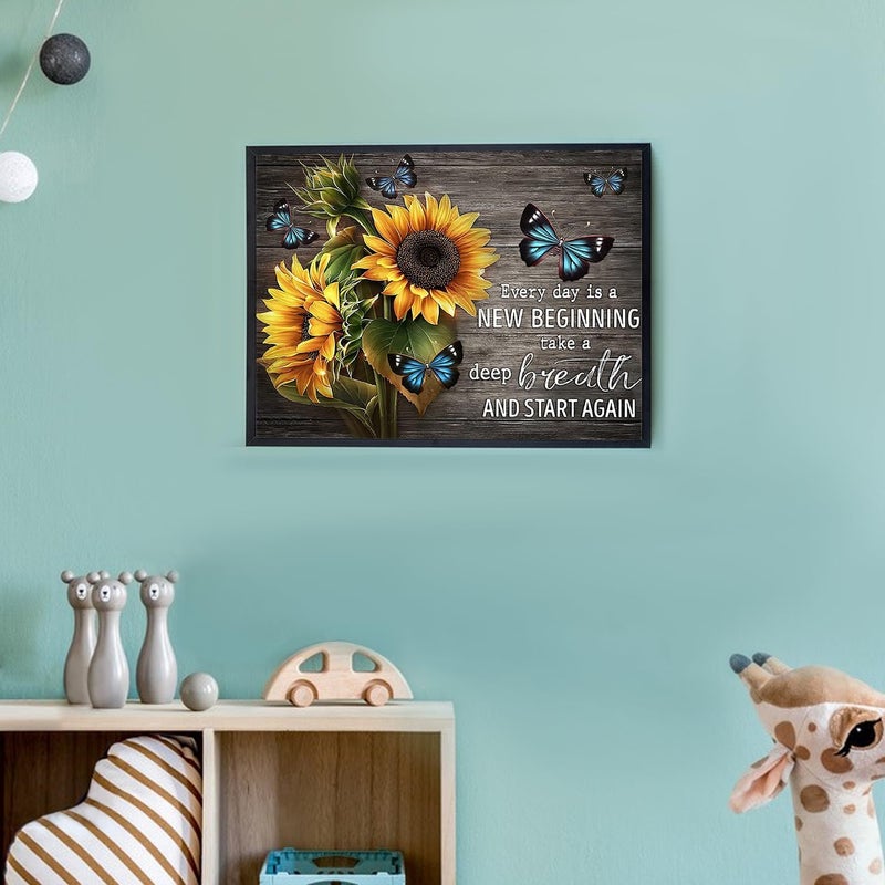 TREXEE DIY 5D Diamond Painting Kits for Adults Kids & Beginners , DIY Painting By Numbers DIY Paint by Numbers for Adults Beginner Kids , Motivational Painting DIY Full Drill Diamond Dots Paintings Picture Arts Craft for Home Wall Art Decor - Image 5