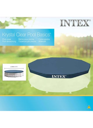 Intex 10ft Round Metal Frame Pool Cover 10feet - view 5