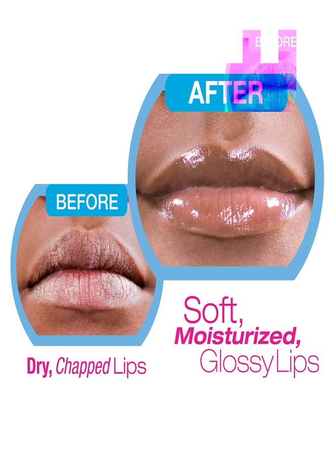 Ruby Kisses Cocoa Butter Hydrating Lip Oil Treatment Gloss (2 Pack, Hydrates & Heals with Vitamin E & Jojoba, Lightweight Clear Non-Greasy Formula with Jojoba & Rosehip Oil, Repair Dry Chapped Lips - Image 5