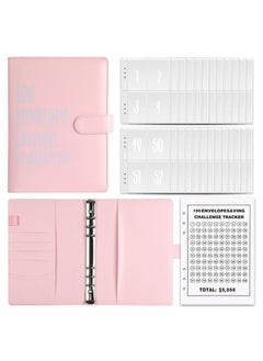 Y&D A5 Loose Leaf Book 100 Days Of Saving Money Saving Money Challenging Cash Envelopes Saving Money Couple Games Challenging Couple Gifts  - Image 1