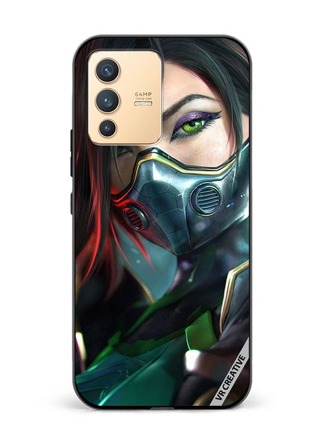 VR CREATIVE Protective Case Cover For Vivo V23 5G Vipe Valorant Design Multicolour - Image 1