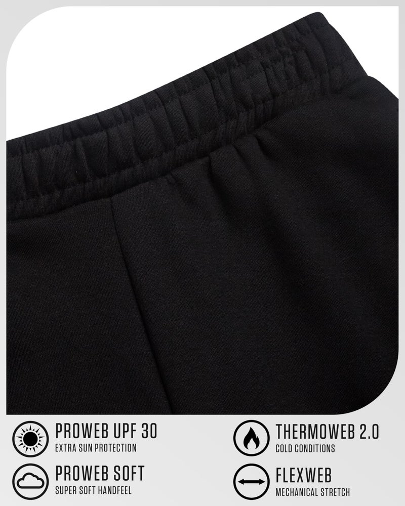 Spyder Mens Cargo Sweatpants - Soft Stretch Fleece Mens Joggers with Pockets & Elastic Waistband for Running Jogging Workout, Size X-Large, Black - Image 4