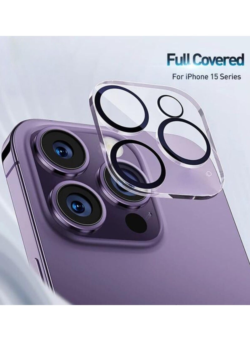 I Phone 15 Pro Max Camera Lens Protection Tempered Glass - Image 1