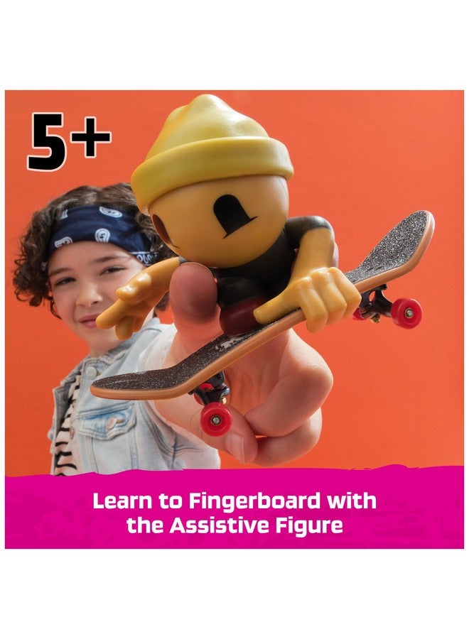TECH DECK Sk8 Crew Fun Box, Portable Transforming Sk8 Park with 4 Fingerboards & 5 Figures, Collectible Mini Skateboards, Kids Toys for Ages 5 & Up - Image 4
