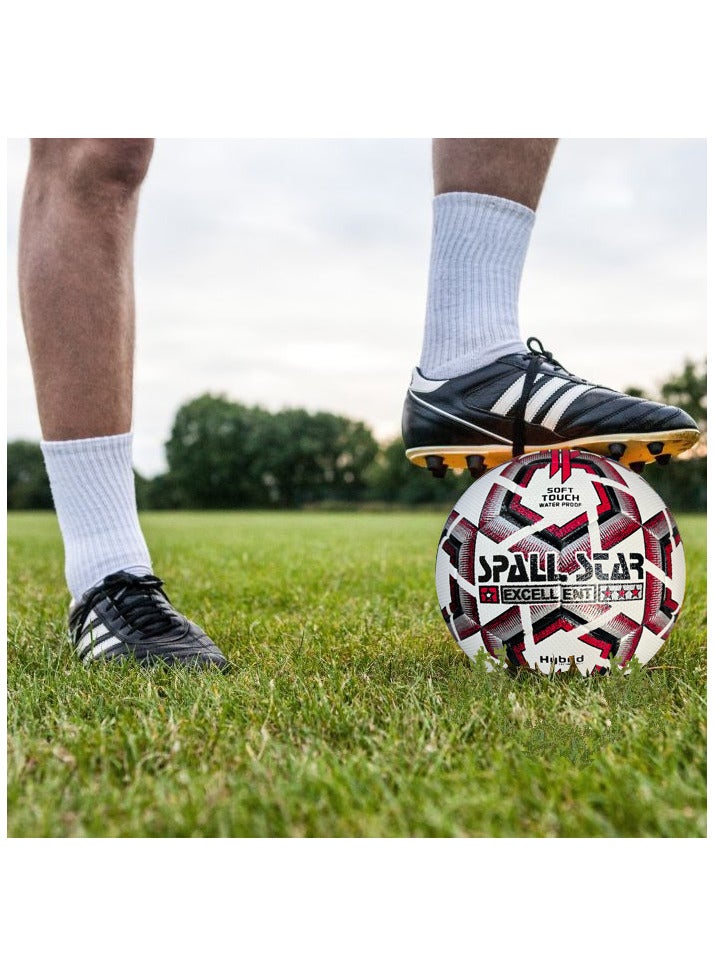 Spall Football Soccer Ball For Matches World Cup Best Indoor/Outdoor Water Proof Ball For Professional Training And Match Men And Women Youth And Adult - Image 2