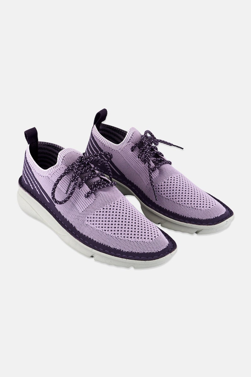 clarks Women Standard Clarks Origin 2 Lace Up Casual Shoes, Lavender  - Image 1