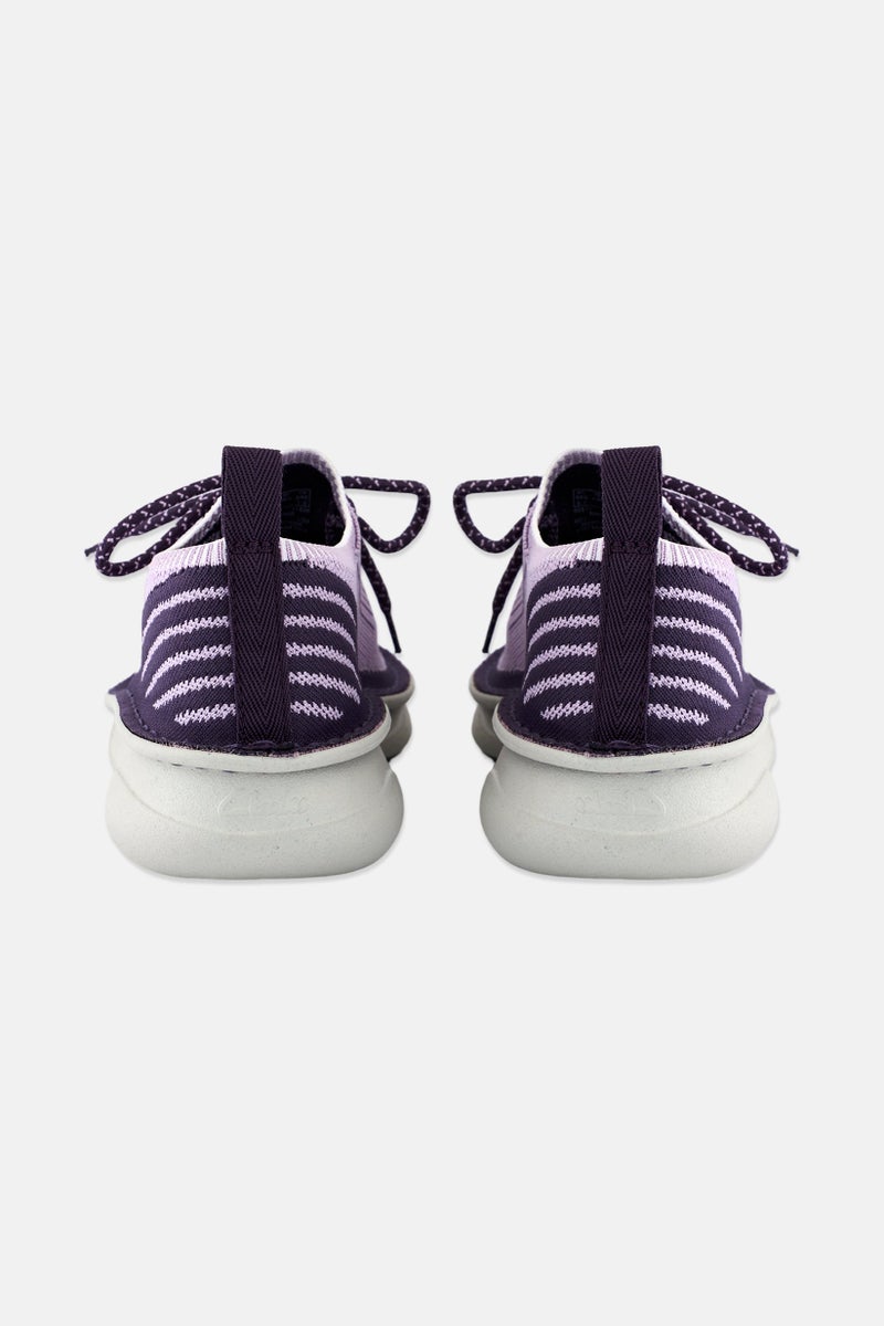 clarks Women Standard Clarks Origin 2 Lace Up Casual Shoes, Lavender  - Image 2