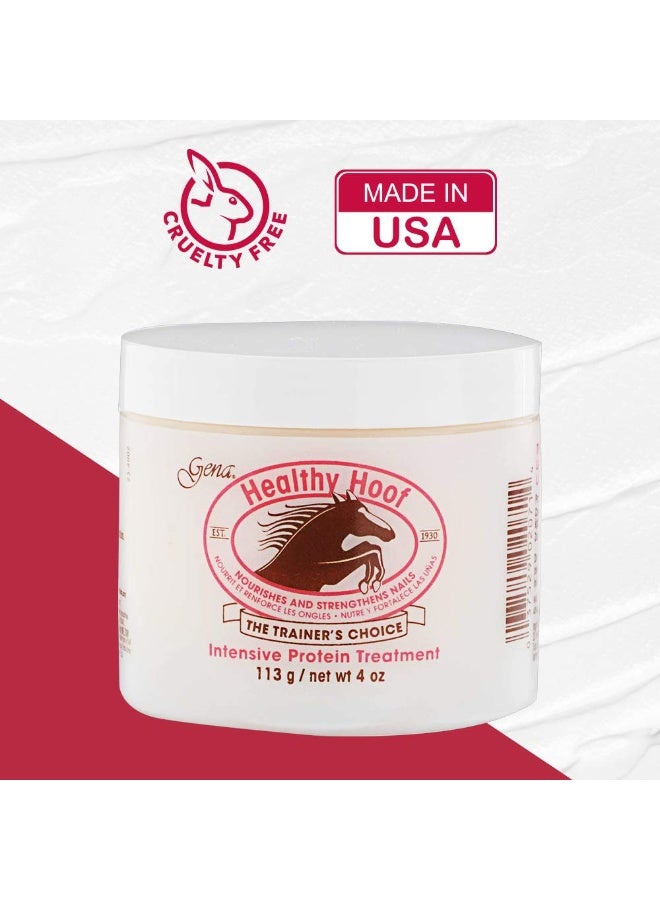 Gena Healthy Hoof Cream Complete Cuticle and Nail Care, to Moisturize, Condition and Treat Cuticles and Strengthen Nails, 4 Oz (Pack of 1) - Image 3