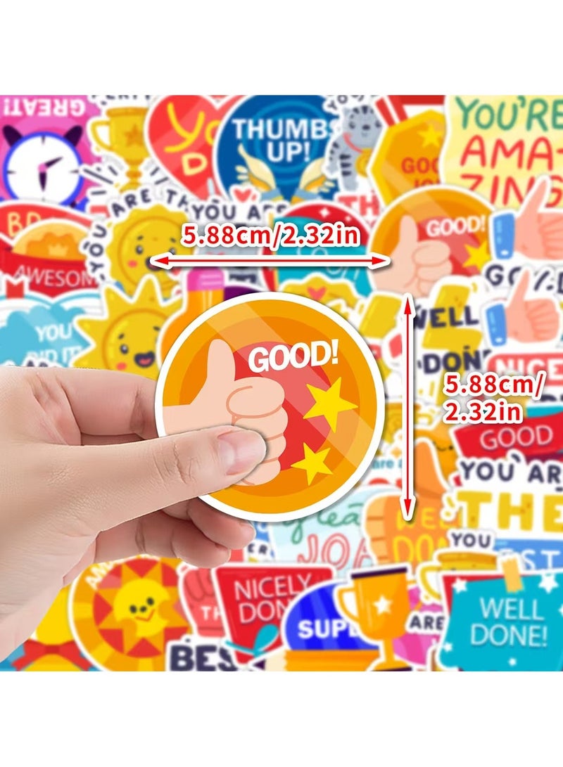 Motivational Sticker Bundle: With 50 Inspirational Designs to Enhance Your Spirit and Adorn Your Items - Great for Your Phone, Textbook, Bottle and Much More  - Image 2