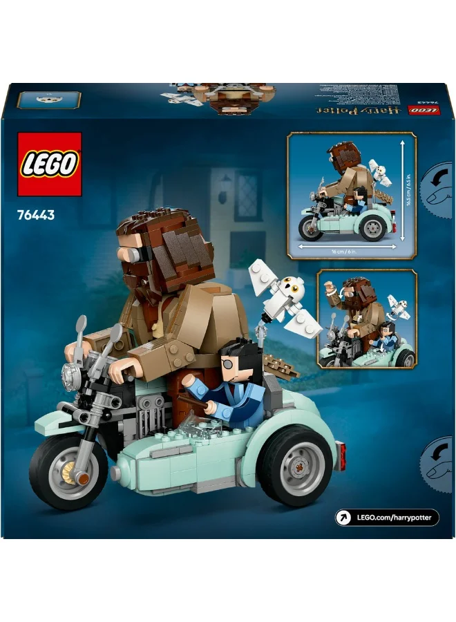 LEGO Harry Potter™ Hagrid™ & Harry’s Motorcycle Ride, Magical Toy 76443 (617) Pieces