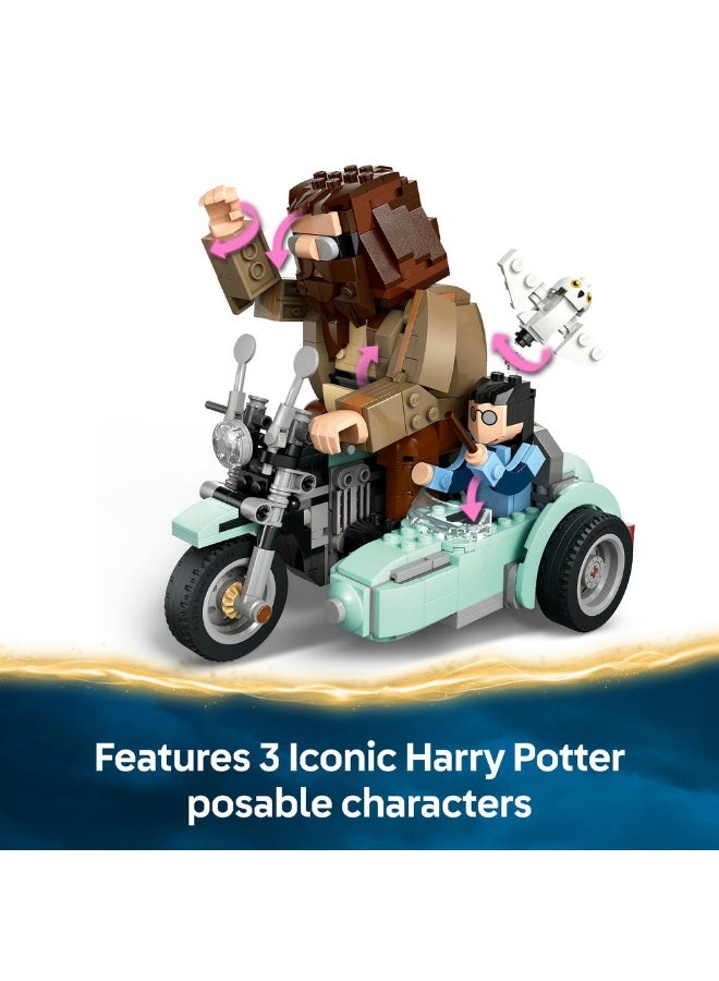 LEGO Harry Potter™ Hagrid™ & Harry’s Motorcycle Ride, Magical Toy 76443 (617) Pieces  - Image 5