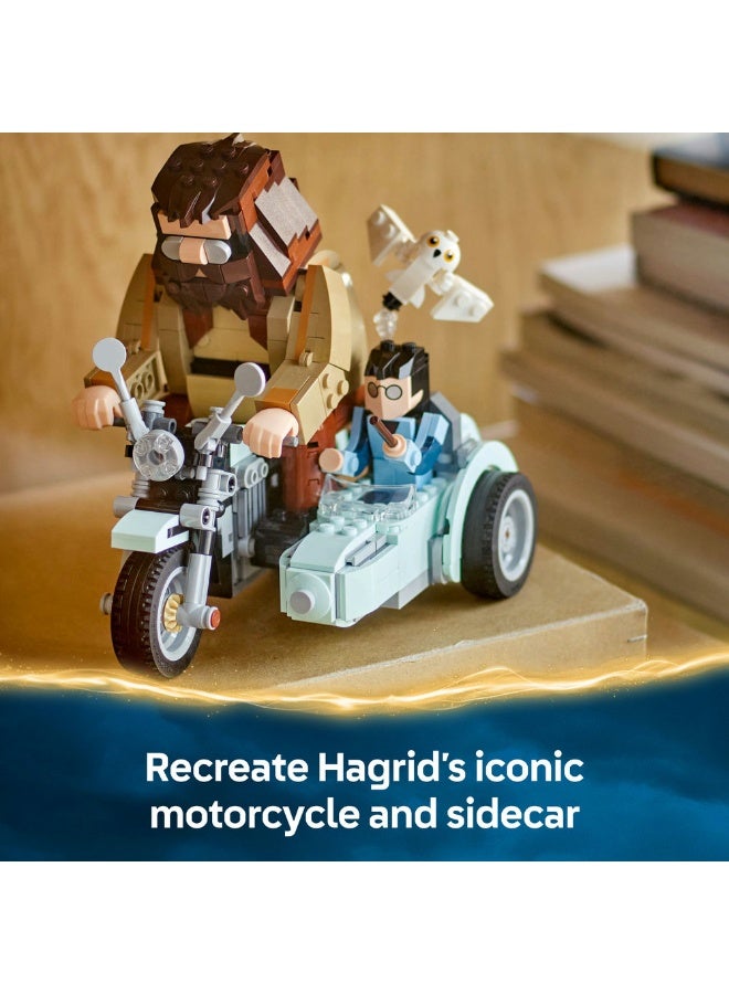 LEGO Harry Potter™ Hagrid™ & Harry’s Motorcycle Ride, Magical Toy 76443 (617) Pieces  - Image 4