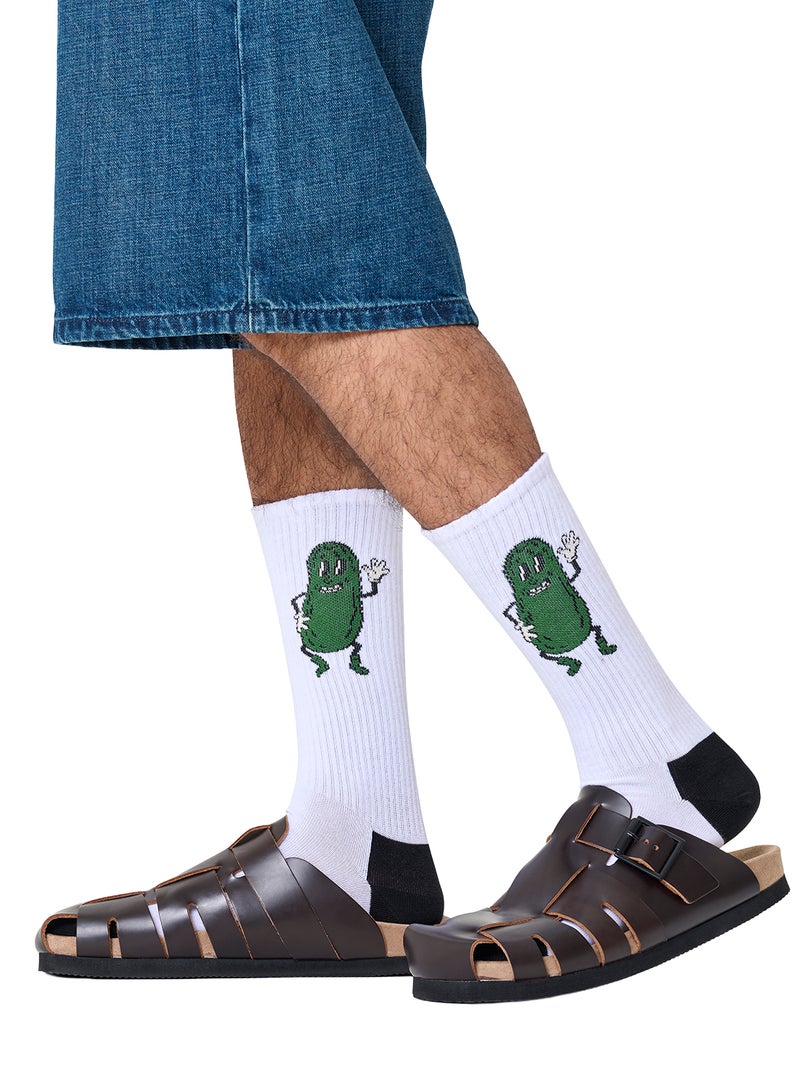 Happy Socks Pickle Sneaker Sock - Image 2