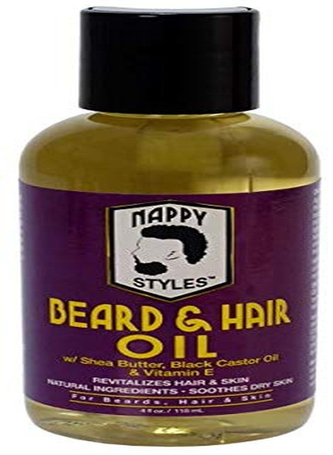 Nappy Styles Nappy Hair & Beard Oil (Pack of 3)