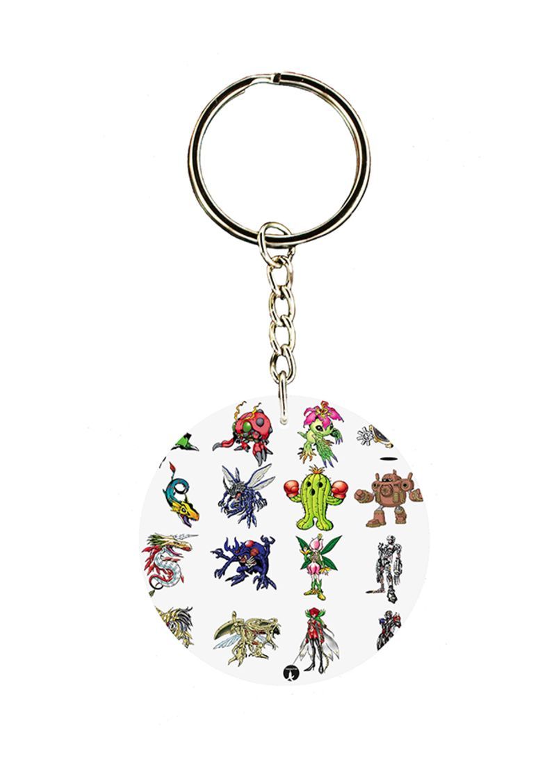 Anime Digimon Key Chain