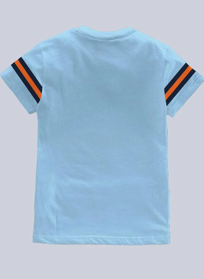 كوديز تيشيرت قطني للأولاد بطبعة جرافيك