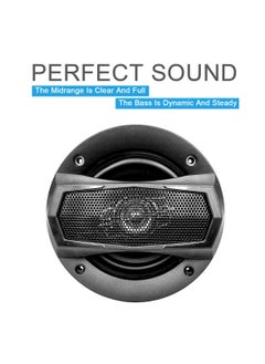 100Miles Car Speaker 20W/200W Speaker 100mm/4" Coaxial Flush Mount Music Speaker 2 Pcs Set - 100 Miles 2187  - Image 2