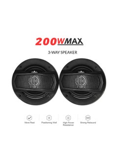 100Miles Car Speaker 20W/200W Speaker 100mm/4" Coaxial Flush Mount Music Speaker 2 Pcs Set - 100 Miles 2187  - Image 3