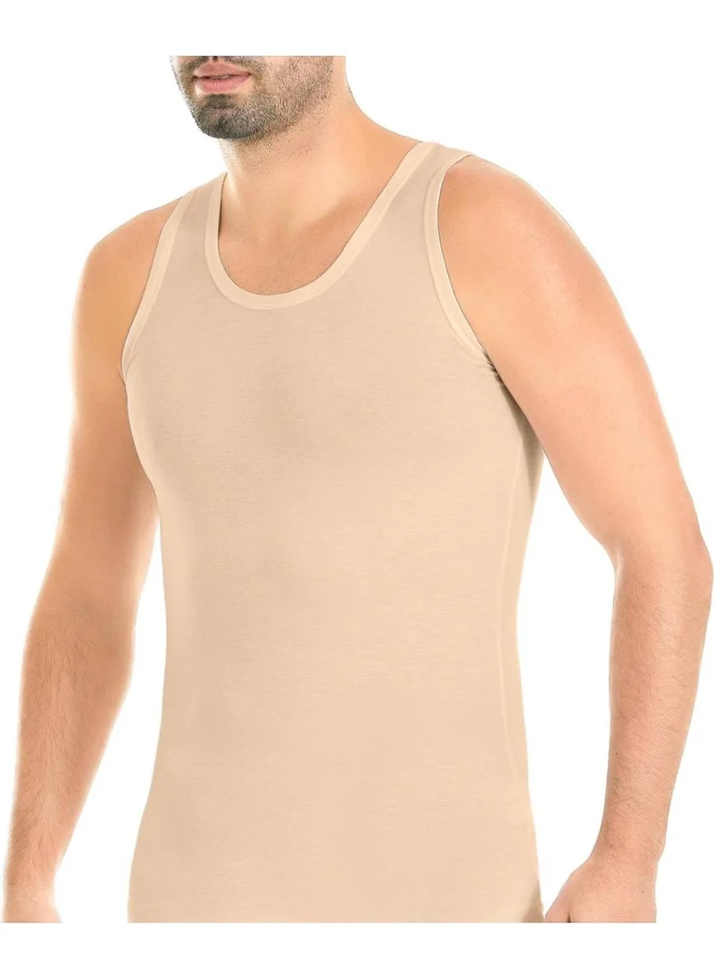 Yıldız Çamaşır 3-Pack Bamboo Skin Color Non-Trace Men's Undershirt Q318