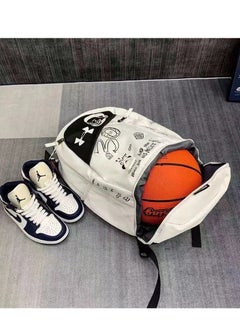 UNDER ARMOUR 【School Season】Sports style classic schoolbag Graffiti schoolbag same style schoolbag with independent shoe compartment basketball schoolbag sports schoolbag  - Image 3