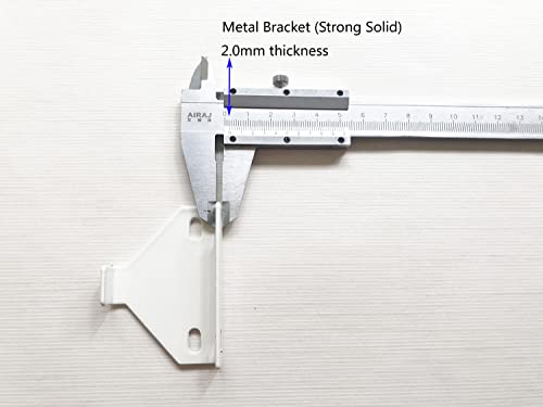 Luanxu Universal Roller Shade Clutch for 1 1/2" (38mm) Tube with Metal Bracket & Bead Chain, Roller Blind Replacement Spare Repair Parts, Metal Core, Long Service Life, Heavy Duty, Max Load 8KG - Image 4