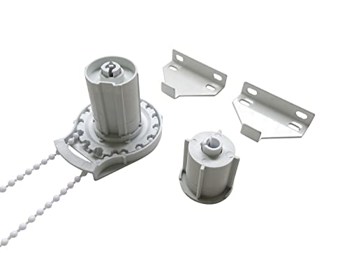 Luanxu Universal Roller Shade Clutch for 1 1/2" (38mm) Tube with Metal Bracket & Bead Chain, Roller Blind Replacement Spare Repair Parts, Metal Core, Long Service Life, Heavy Duty, Max Load 8KG - Image 1