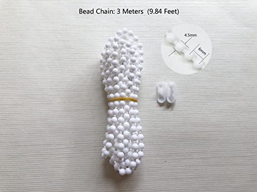 Luanxu Universal Roller Shade Clutch for 1 1/2" (38mm) Tube with Metal Bracket & Bead Chain, Roller Blind Replacement Spare Repair Parts, Metal Core, Long Service Life, Heavy Duty, Max Load 8KG - Image 5