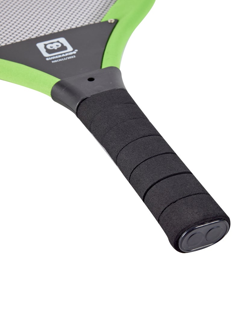 EUREKA KIDS Eurekakids Kids Cloth Racquets Badminton Set | Sports Set | Includes 2 Rackets, badminton and Tennis ball | For 3Y+ - Image 5