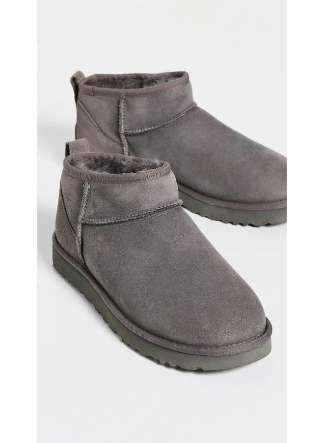 UGG Women's Classic Ultra Mini Boot, Grey, 09 - Image 5