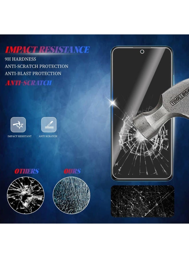 موز [2 Pack] Privacy Screen Protector for Redmi Note 12 Pro 4G/5G, Anti-Spy 9H Tempered Glass, Full Coverage, Scratch Resistant,28 ° Full Screen Anti-peeping (Xiaomi Redmi Note 12 Pro 4G/5G) - Image 4