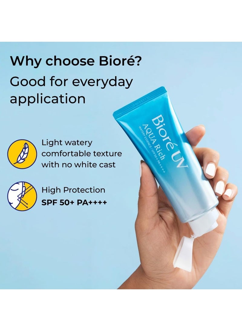 Bioré - Aqua Rich Watery Essence SPF50+ PA+++ 70g - Image 1