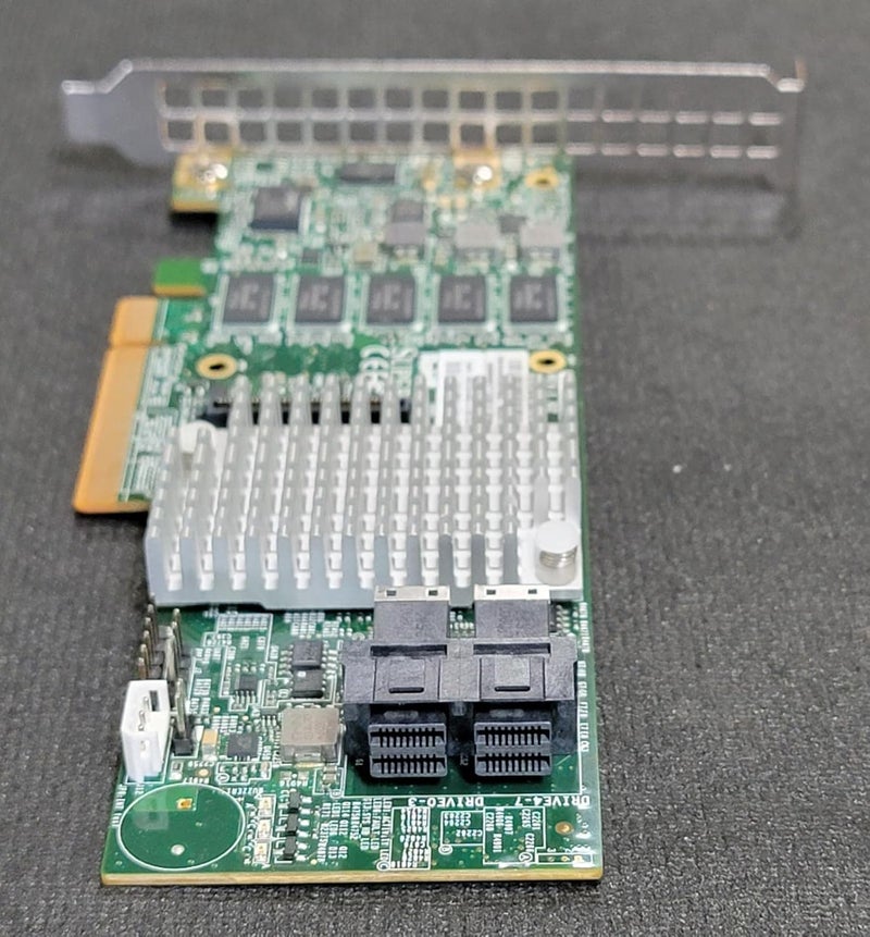 Supermicro AOC-S3108L-H8IR-16DD Add-on Card - Storage controller (RAID) - 8 Channel - SATA 6Gb/s/SAS 12Gb/s low profile - 1.2 GBps - RAID 0, 1, 5, 6, 10, 50, 60 - PCIe 3.0 - Image 2