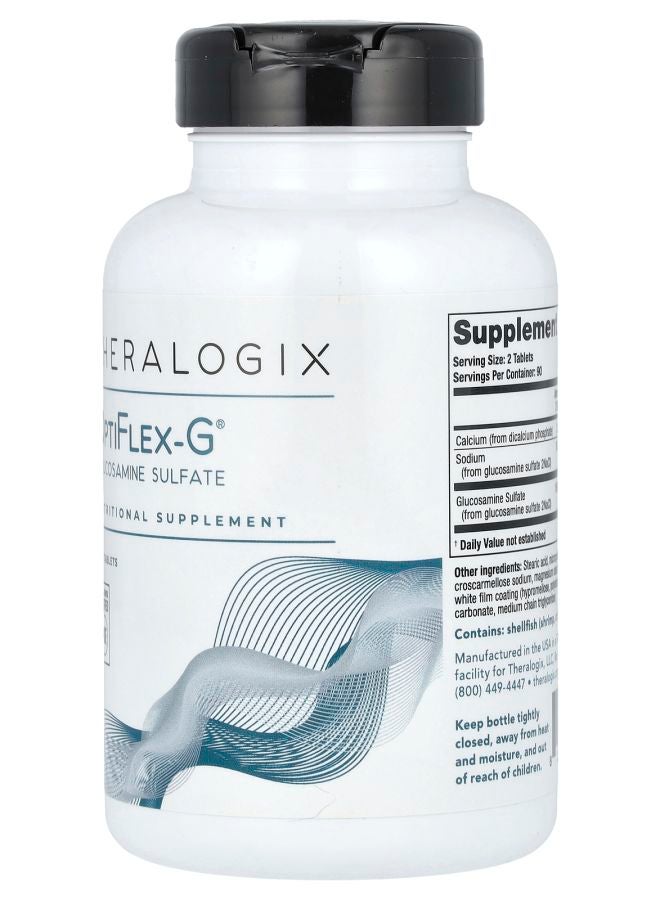 Theralogix OptiFlex-G Glucosamine Sulfate  180 Tablets - Image 2