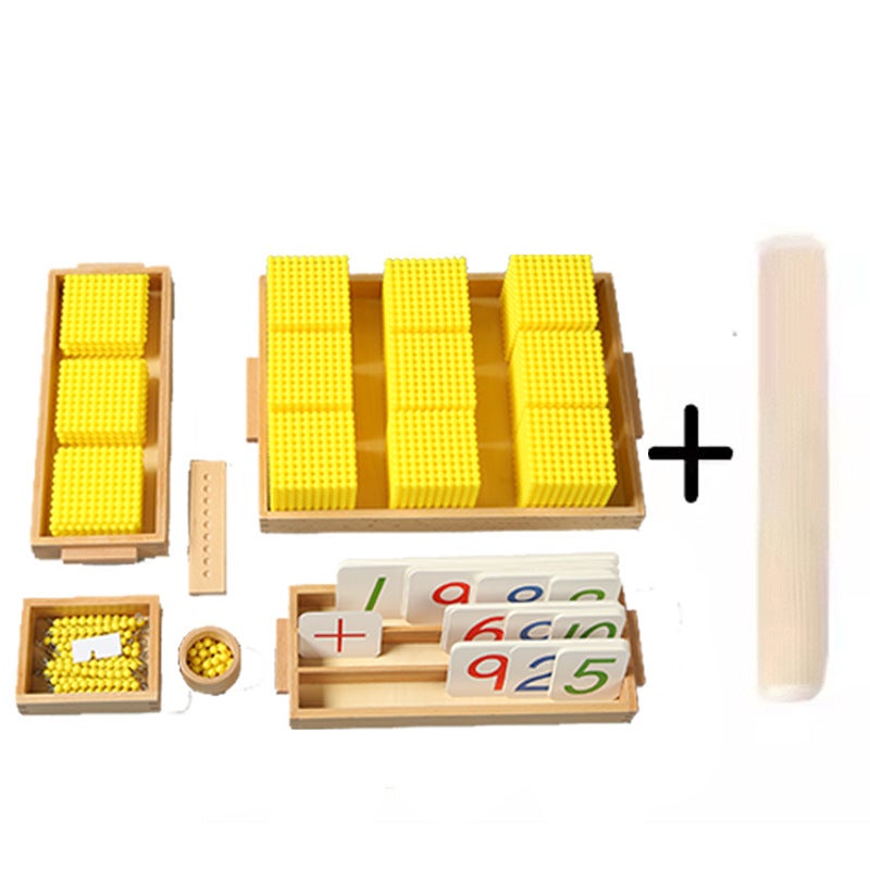 Montessori Teaching Aids Decimal Bank Game Montessori Teaching Aids Toddler Educational Early Education Toys 0-3 Years Old - Image 5