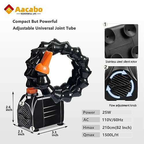 Aacabo Water Table Pump,Universal joint pipe Water Table Pump,Kids Water Table Accessories,Fun Summer Outdoor Water Game Toys for Kids - Image 3