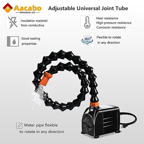 Aacabo Water Table Pump,Universal joint pipe Water Table Pump,Kids Water Table Accessories,Fun Summer Outdoor Water Game Toys for Kids - Image 2
