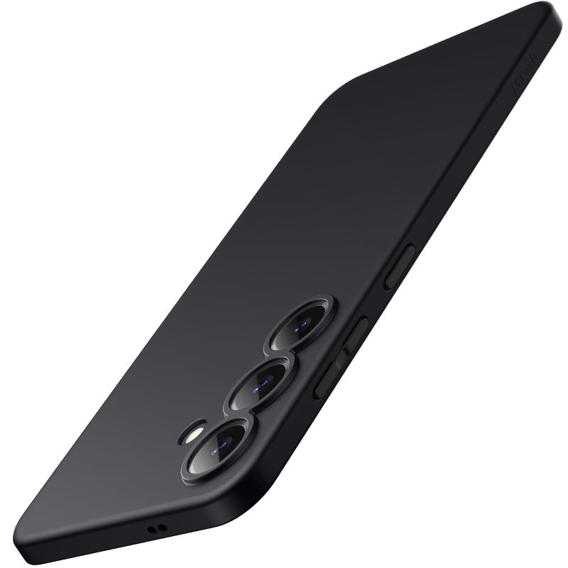 JETech Slim Case for Samsung Galaxy S25 5G with Camera Lens Full Protection UltraThin Lightweight Matte Finish Minimalist Protective Phone Cover Black - Image 2
