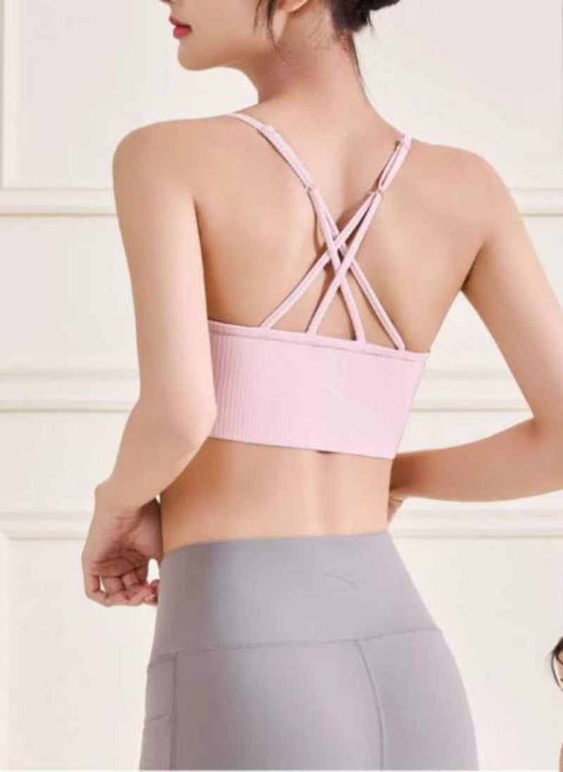 ANTA Active Back Sports Bra | Women’s Seamless Shockproof Fitness Top - Image 2