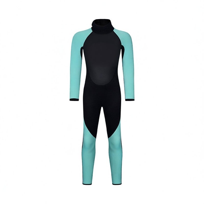 NEWAO Kids Wetsuit Perfect for Boys and Girls 3mm Thickness for Extra Warmth Neoprene Full Shorty Wet Suits in Cold Water for Surfing Swimming Diving Ideal Youth and Toddlers Surfing Wetsuit - Image 1