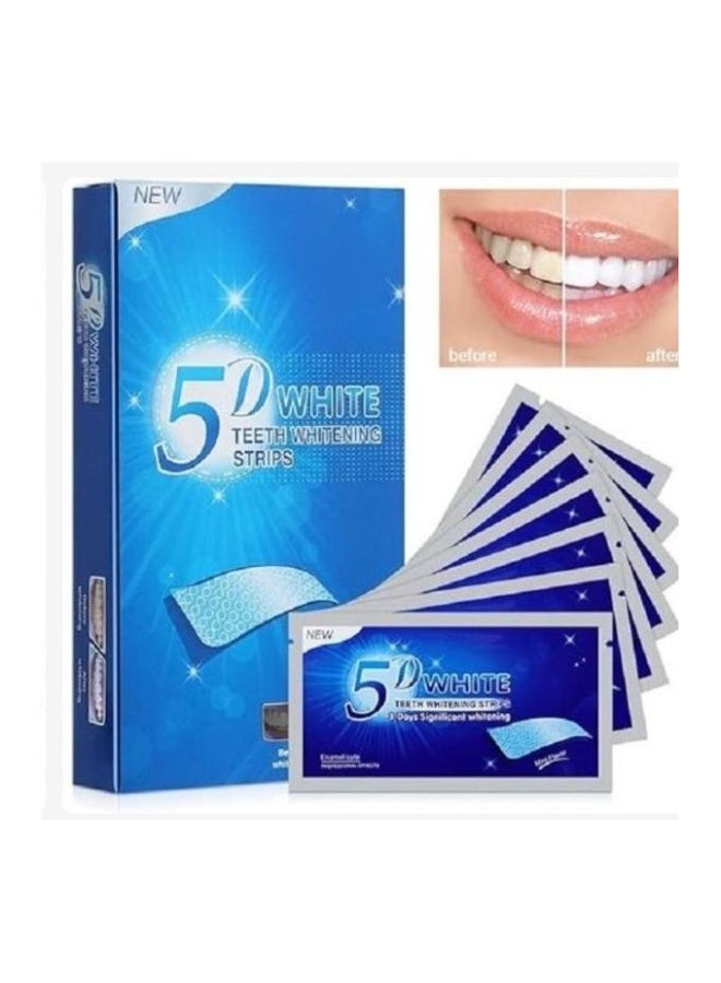 5d teeth whitening strips  10 pcs