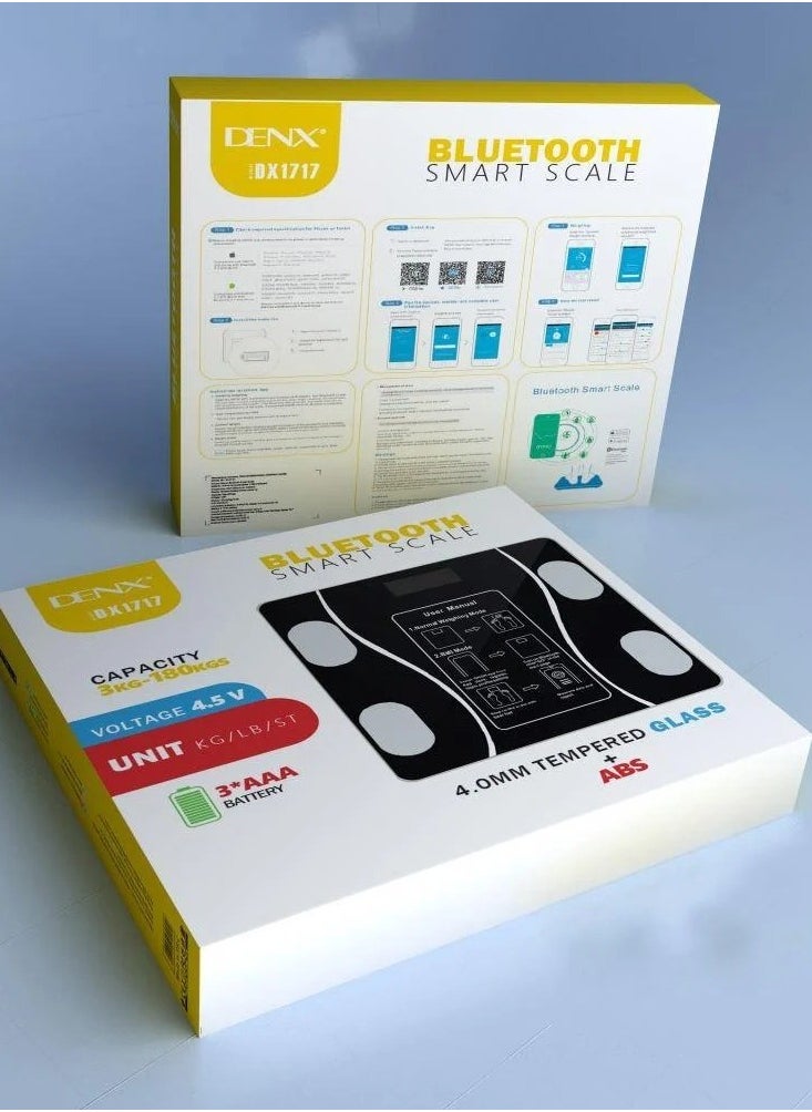 Denx The smart scale to measure weight up to 180 kilograms with muscle and body mass measurement from Denx  - Image 4