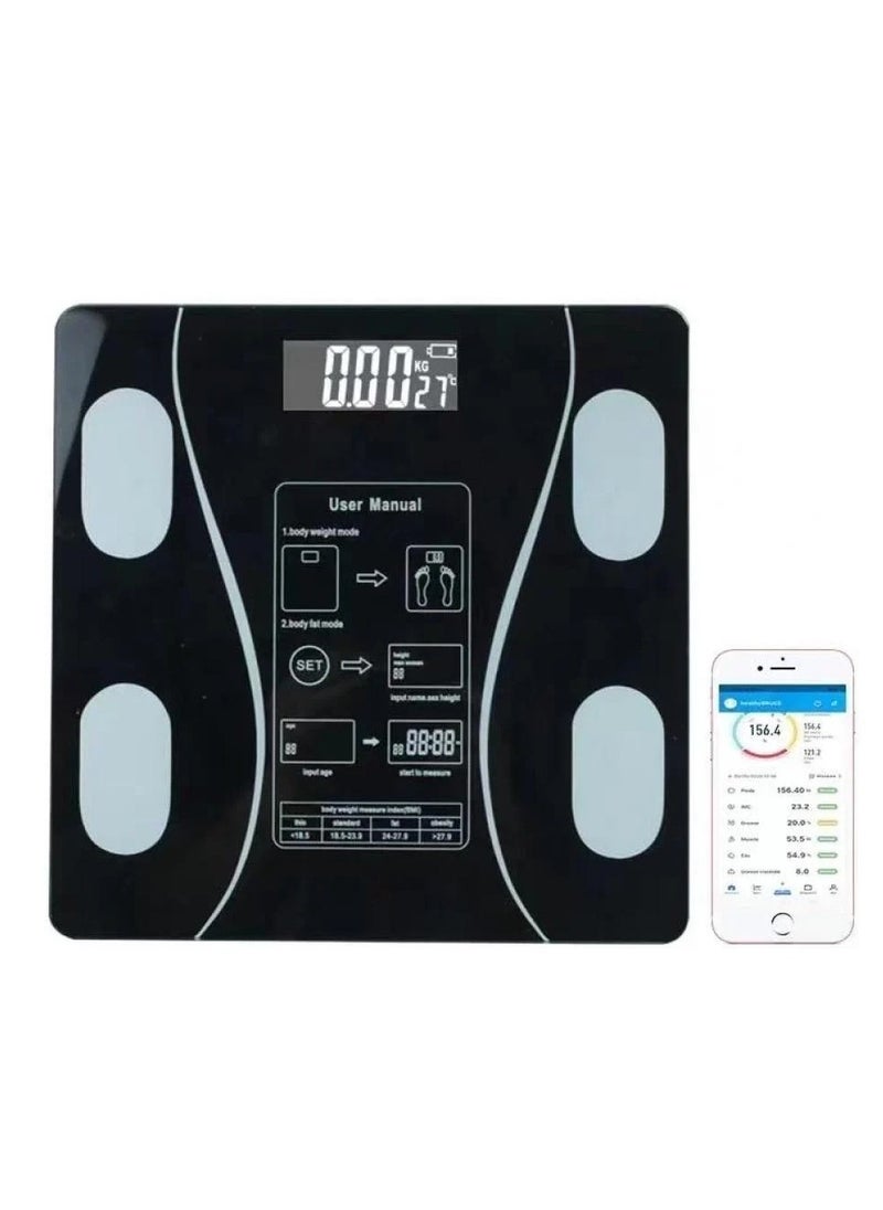 Denx The smart scale to measure weight up to 180 kilograms with muscle and body mass measurement from Denx  - Image 5