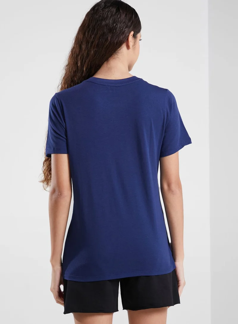 DKNY Crew Neck Logo T-Shirt