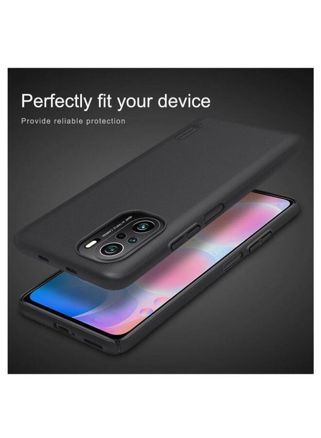 Nillkin Super Frosted Shield Back Hard Case Cover For Xiaomi Mi 11T/11T Pro Black - Image 2